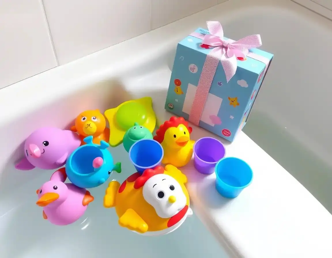 Set di giocattoli galleggianti per il bagno