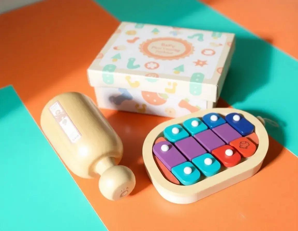 Set di strumenti musicali in legno