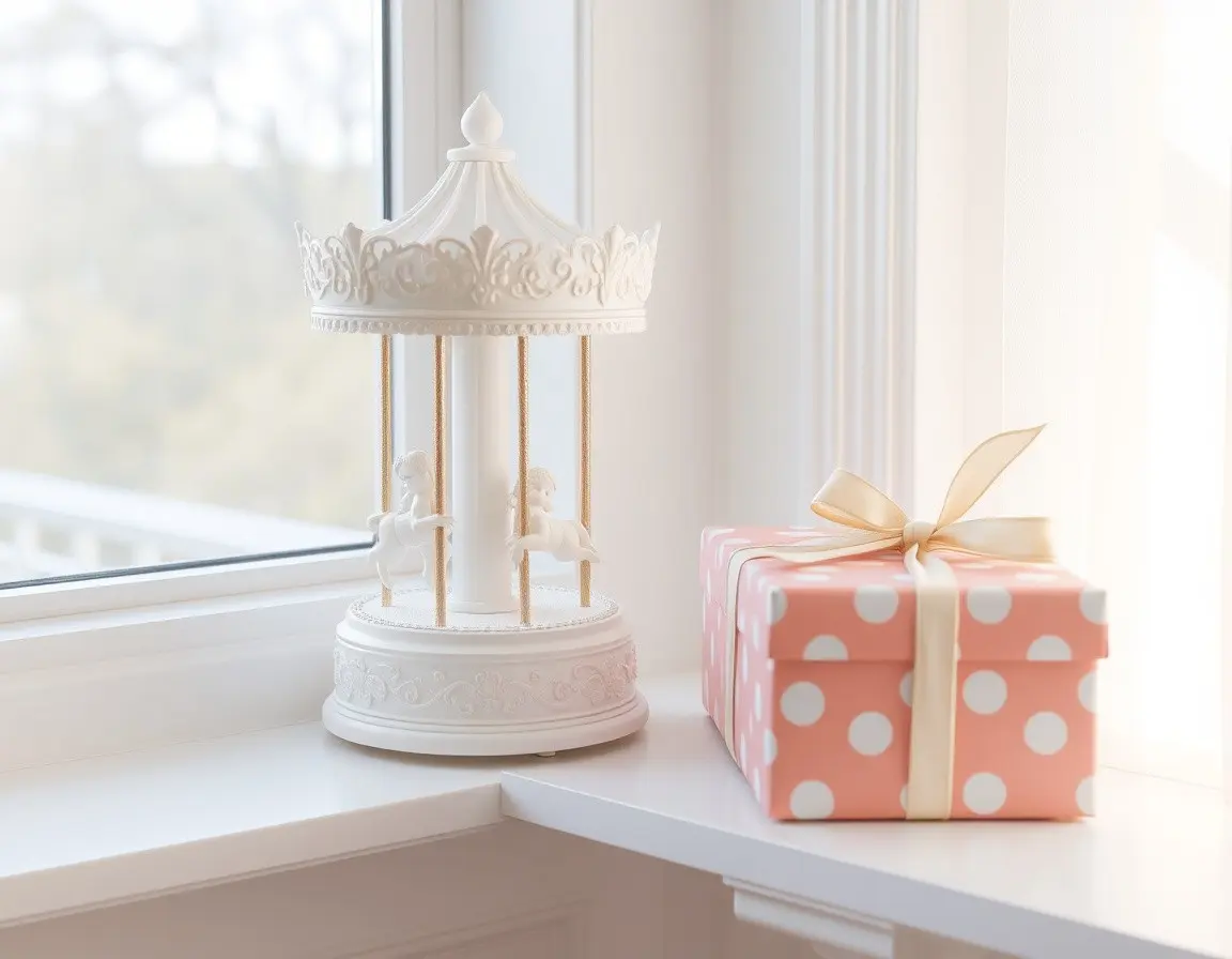 Giostrina Musicale di Porcellana