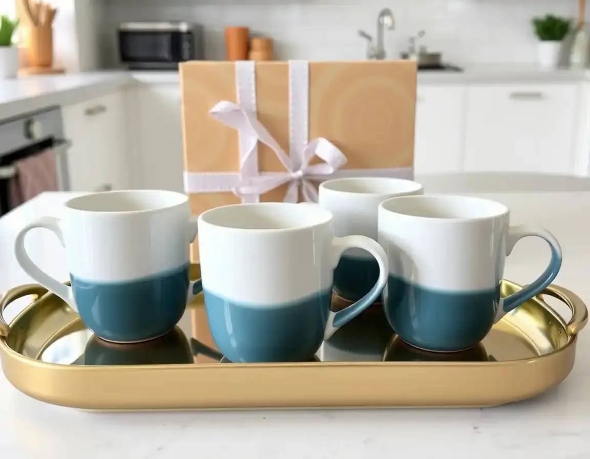 Set Tazze Lusso per Caffè/Tè (4 pz)