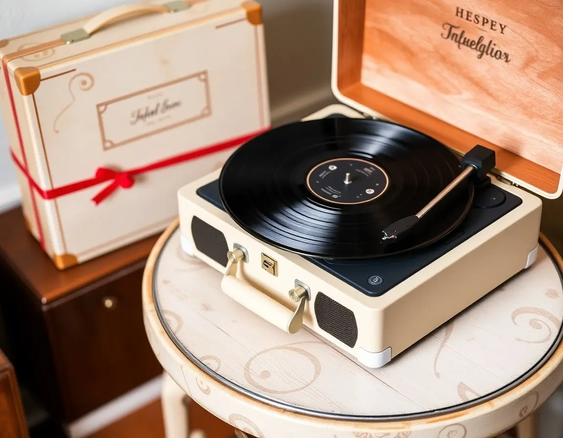 Giradischi a Vinile Portatile