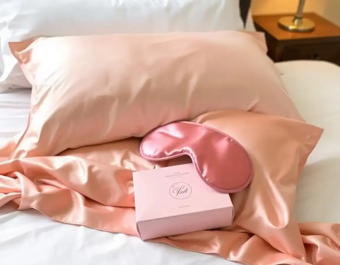 Set Federa e Mascherina da Notte in Seta