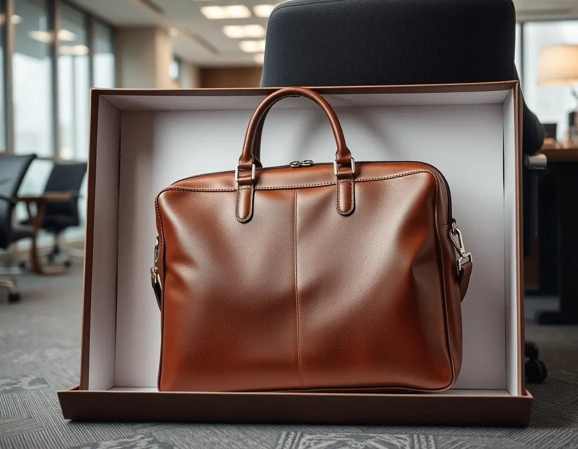 Ventiquattrore in Pelle Elegante