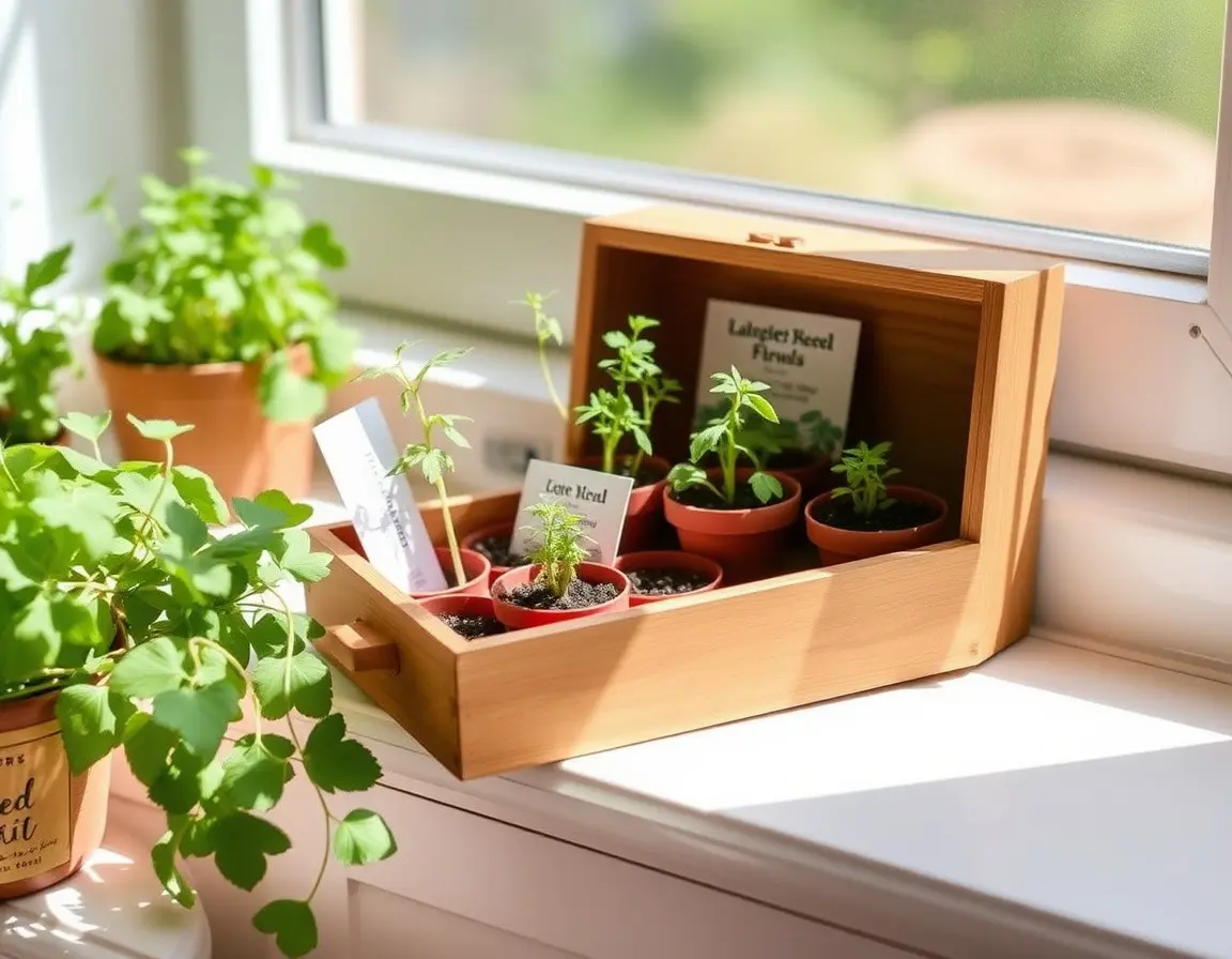 Kit Orto Casalingo per Erbe Aromatiche