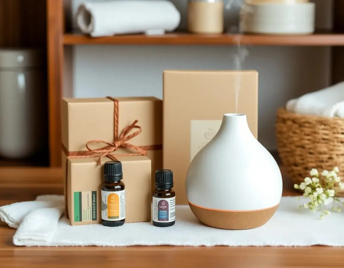 Diffusore di Oli Essenziali per una pausa relax