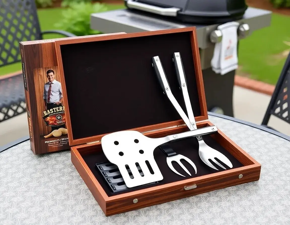 Set di Utensili Premium per BBQ