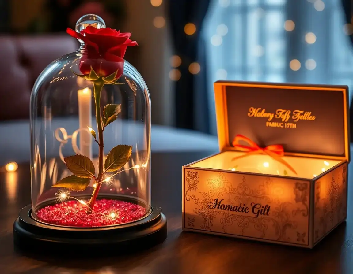 Rosa Eterna in Cupola di Vetro