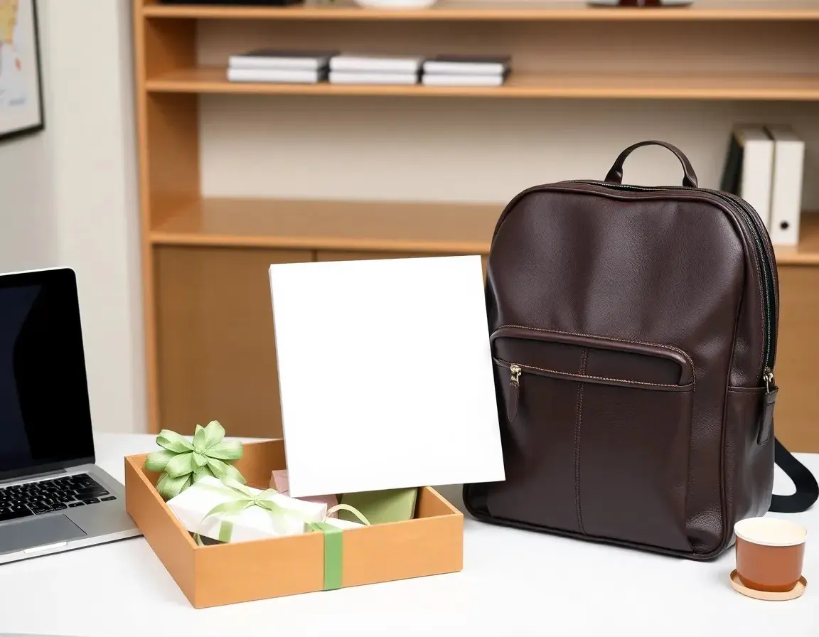 Zaino in Pelle per Laptop