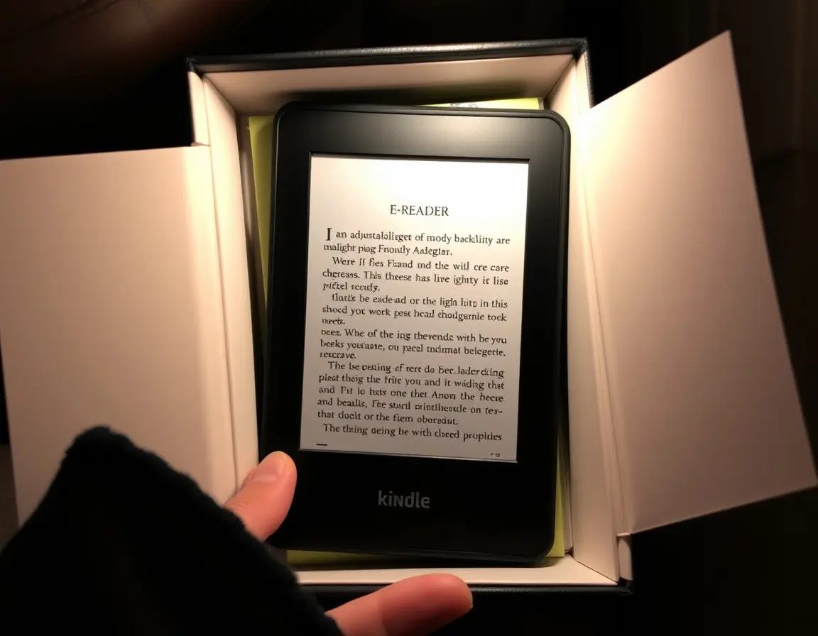 E-Reader con Retroilluminazione
