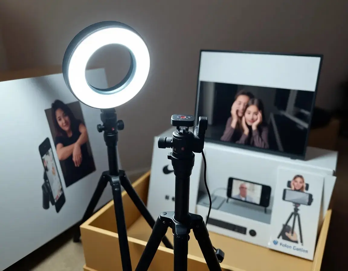 Ring Light Professionale con Treppiede