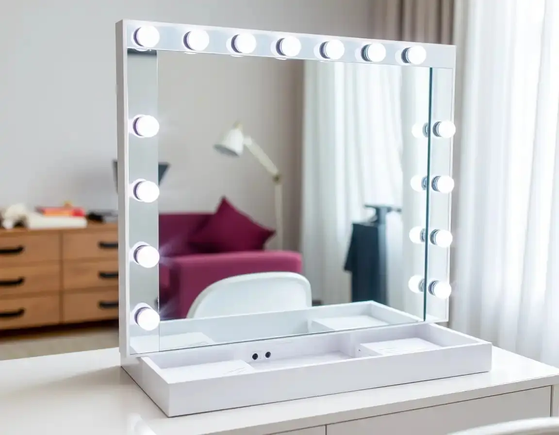 Specchio da Trucco Professionale con Luce