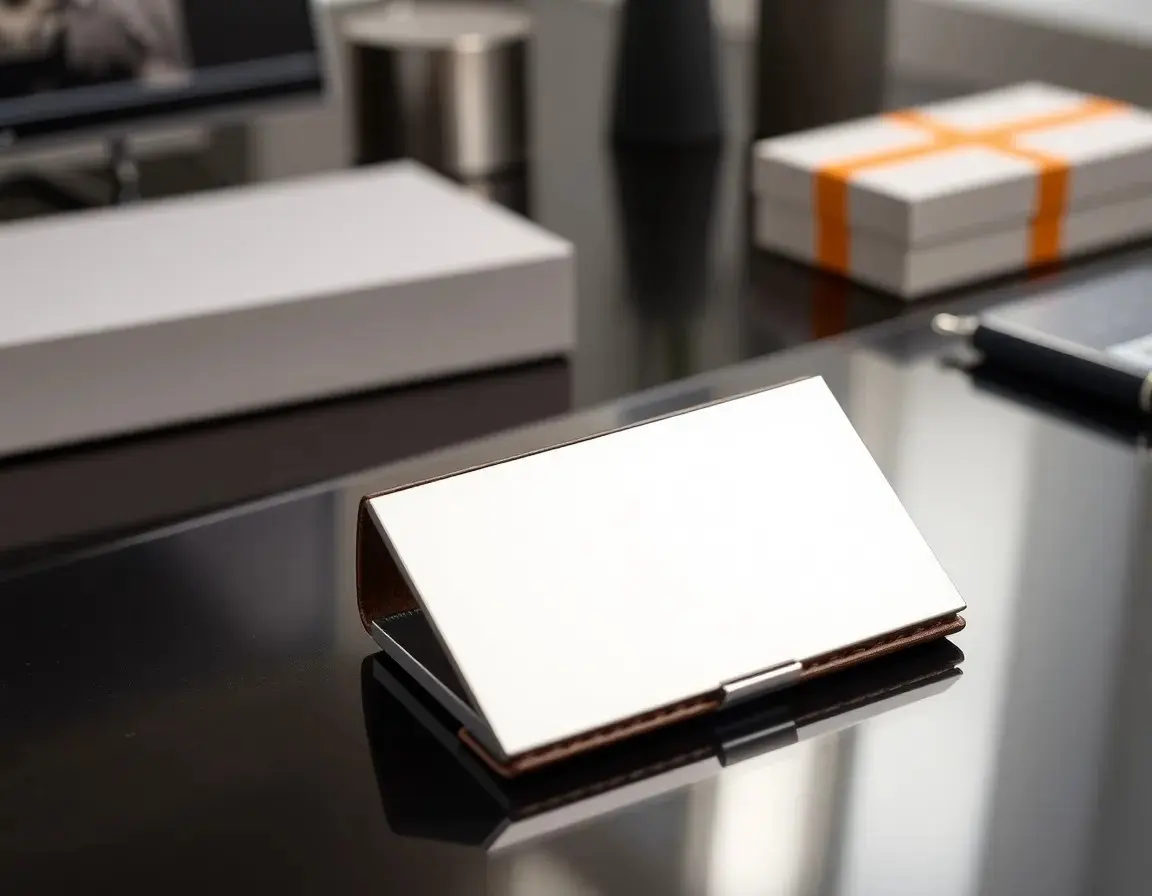 Porta Biglietti da Visita Professionale