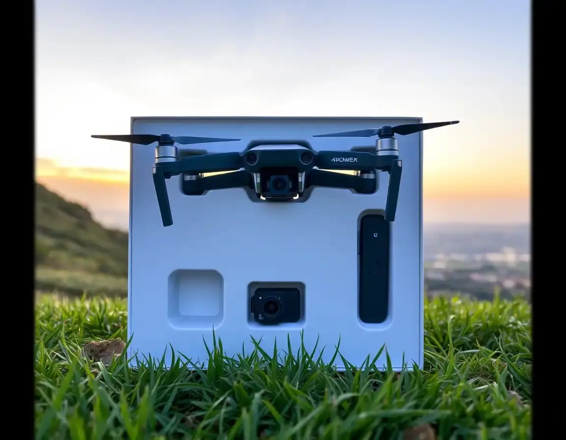 Drone con fotocamera