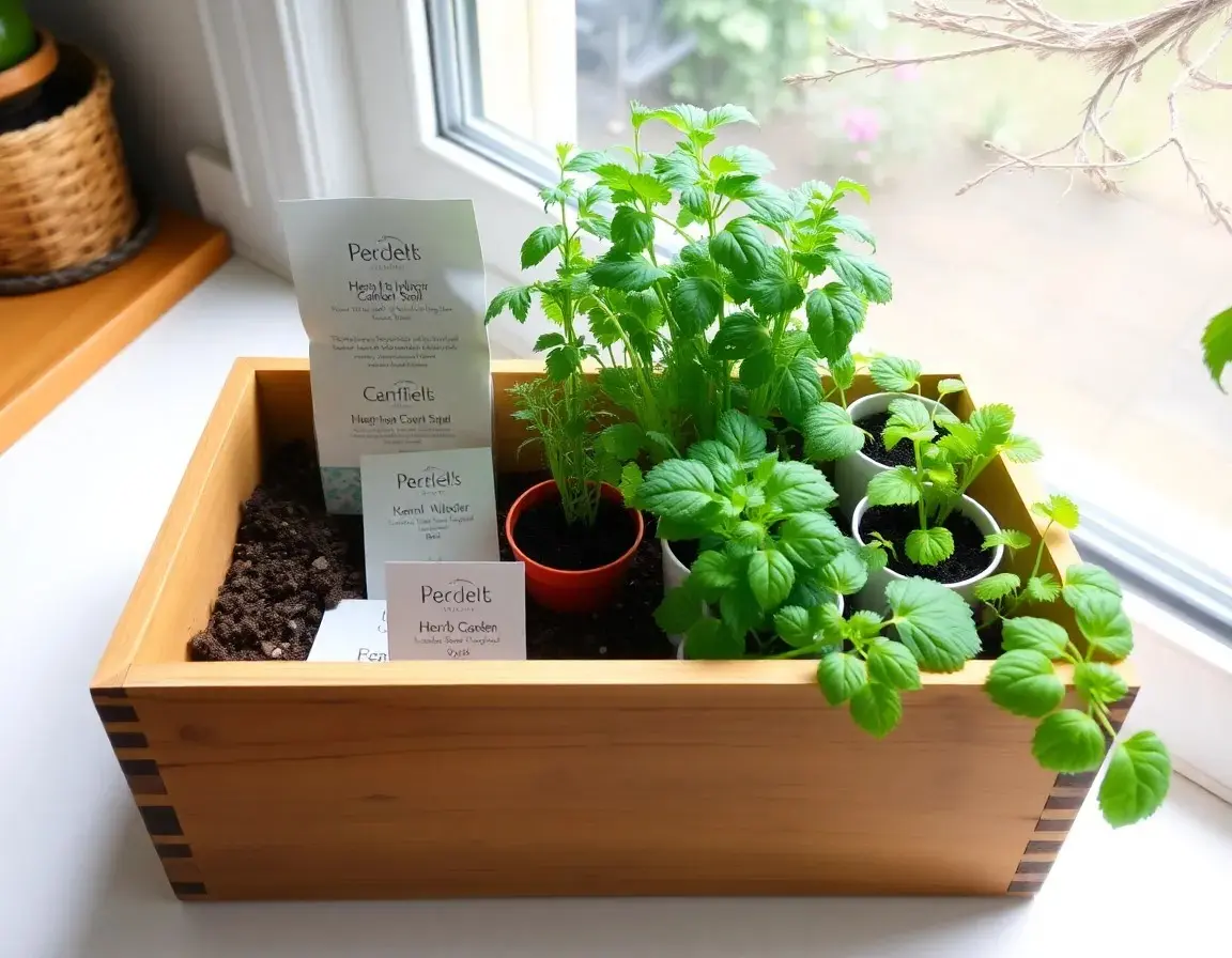 Kit Giardino Erbe Aromatiche da Interno