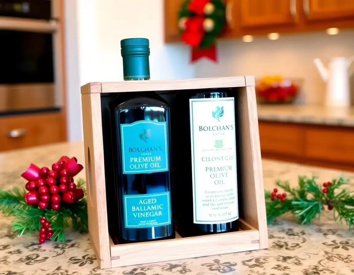 Set Olio e Aceto Balsamico di Alta Qualità