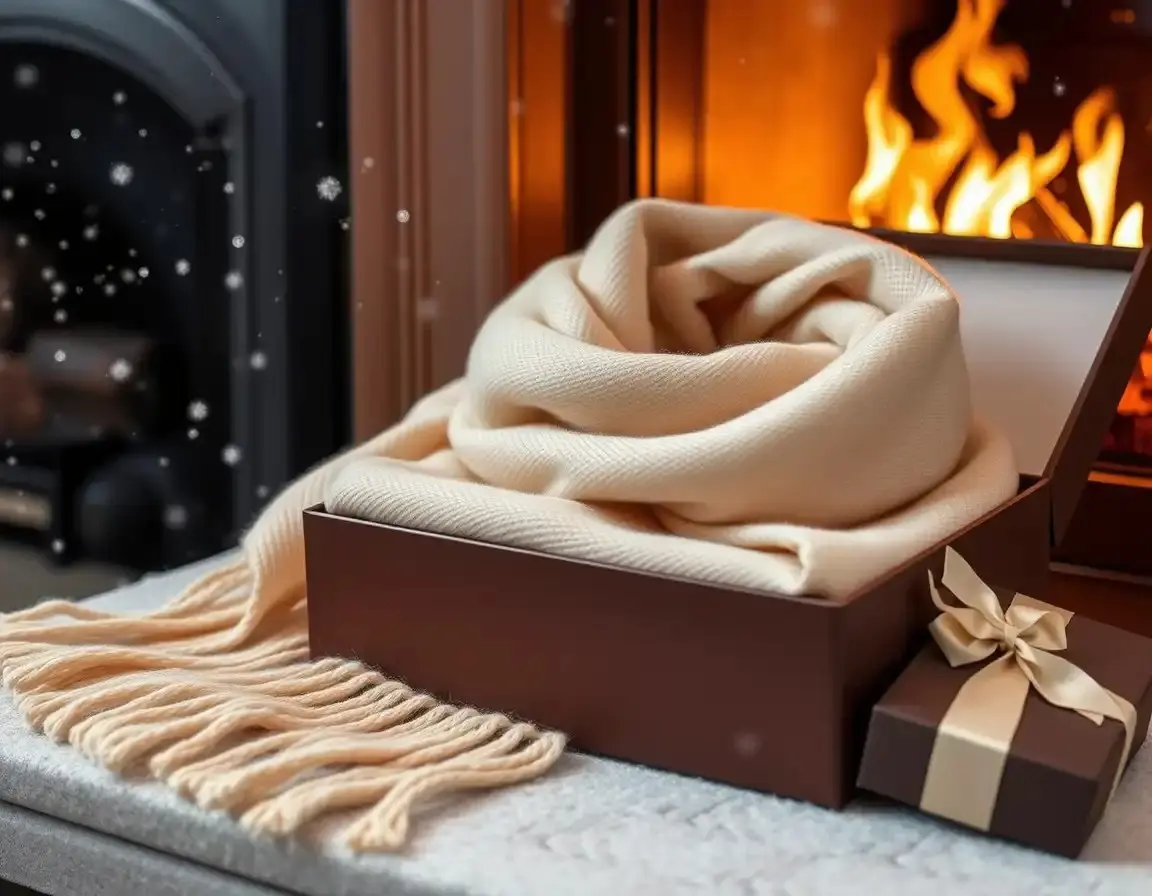 Sciarpa in Cashmere Elegante