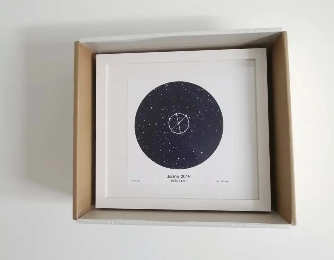 Stampa personalizzata Mappa Stellare