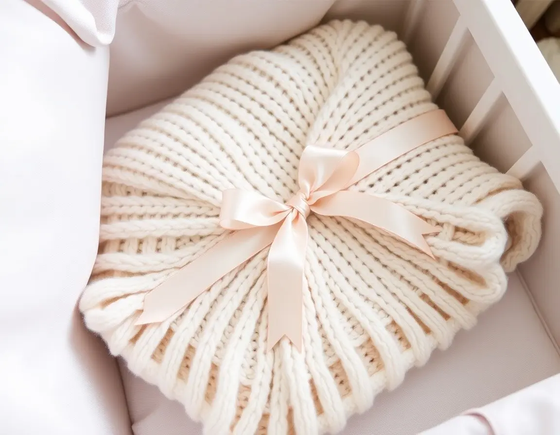 Copertina per neonati in cashmere