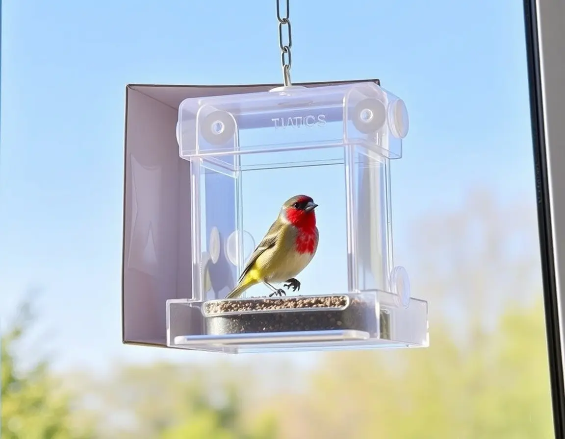 Mangiatoia per Uccelli da Finestra