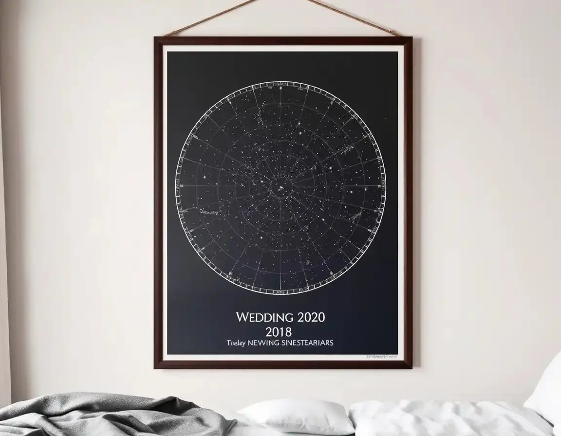 Stampa Mappa Stellare Personalizzata