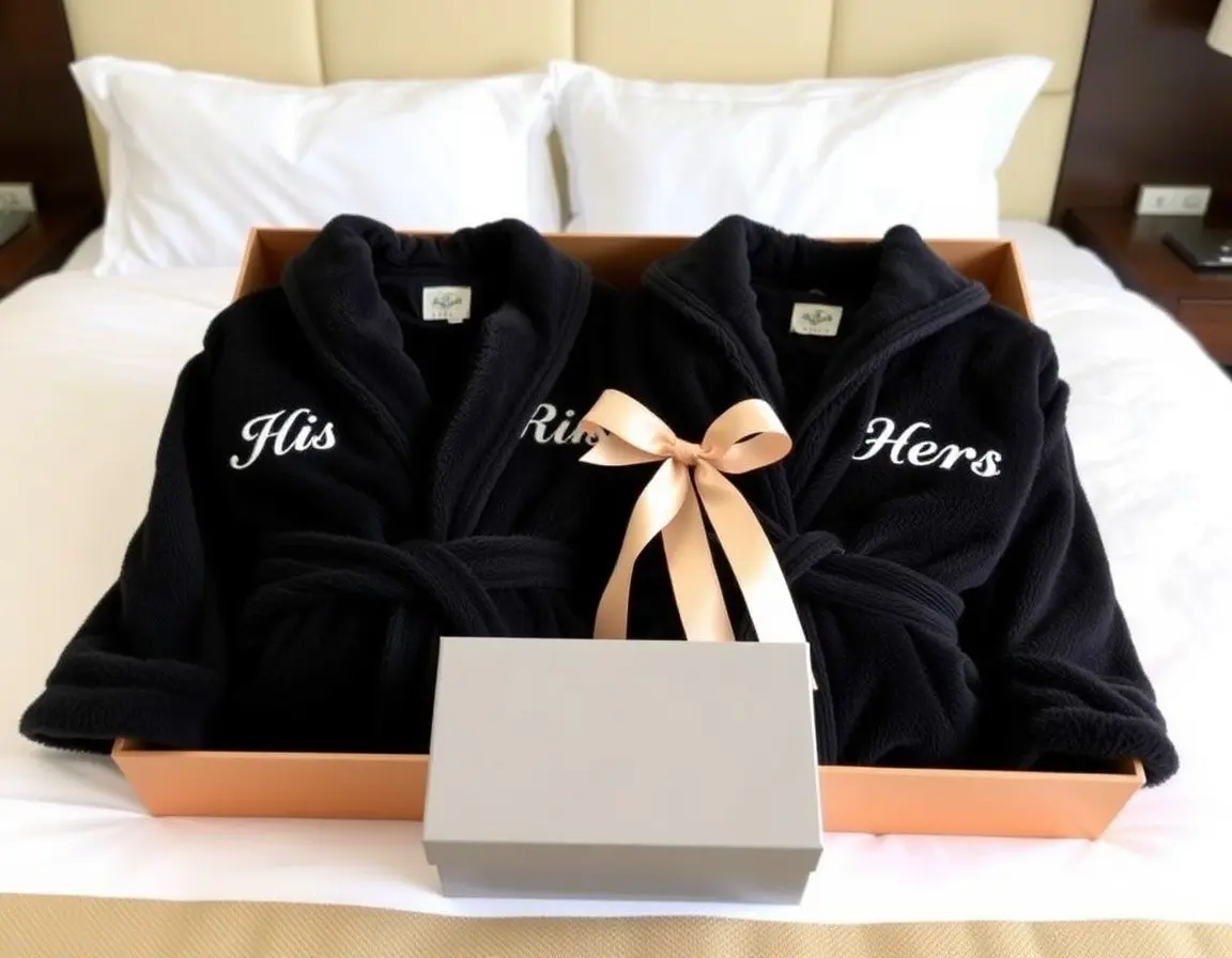 Set di Accappatoi di Lusso 'His and Hers'