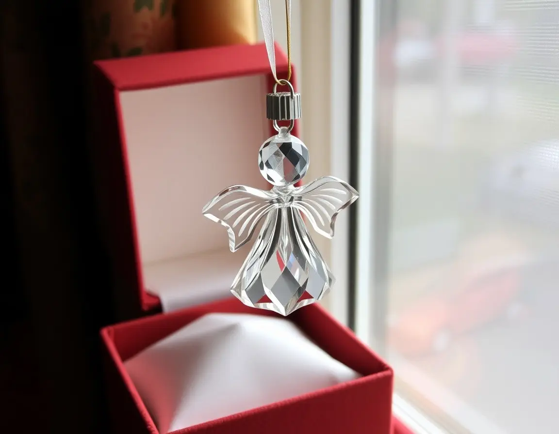 Angelo di Cristallo Decorativo