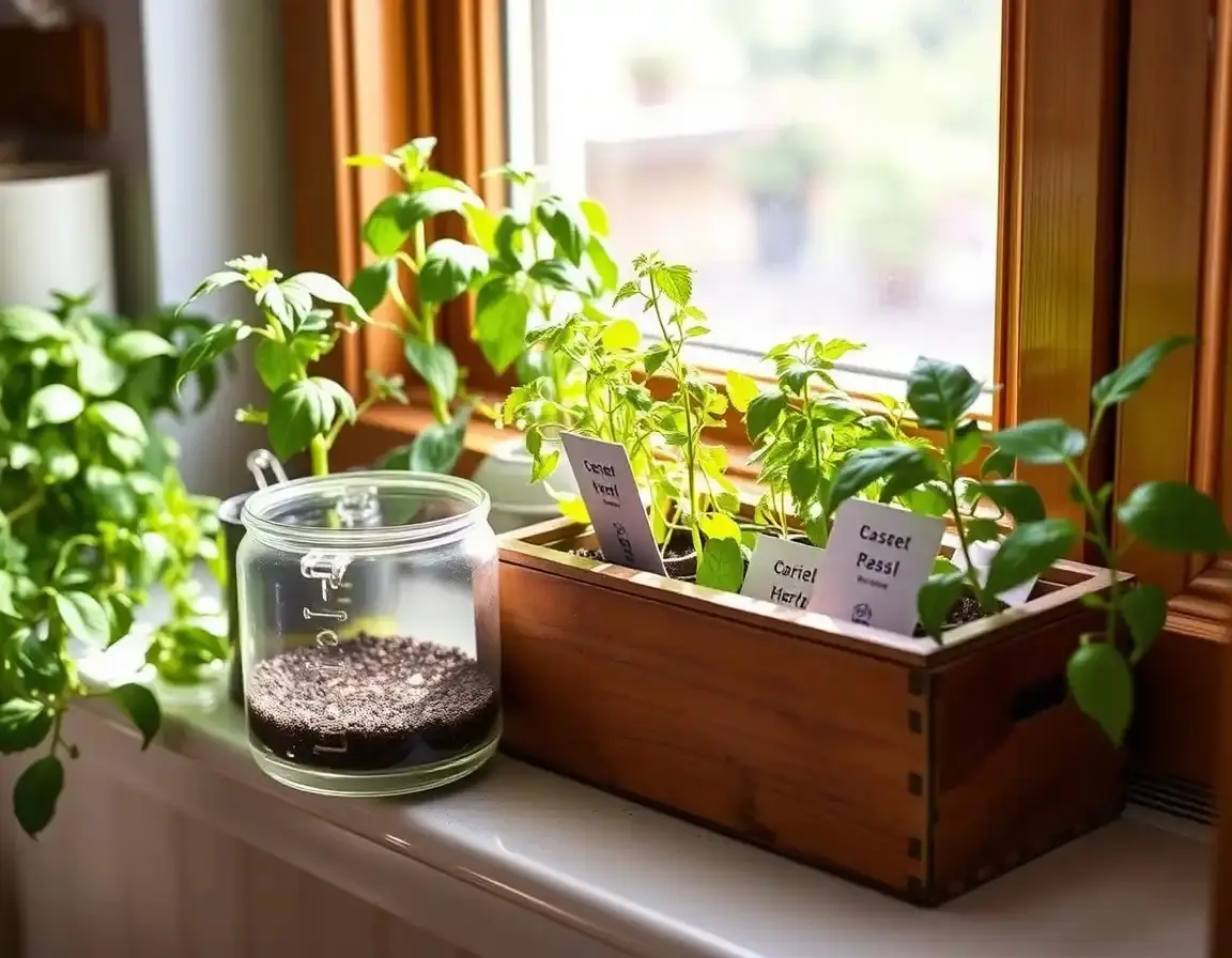 Kit Giardino Erbe Aromatiche da Interno