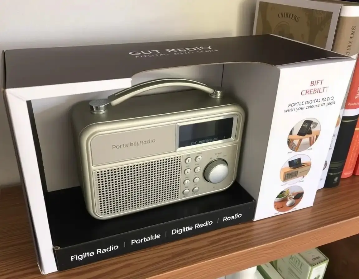 Radio Digitale Portatile Stile Retrò