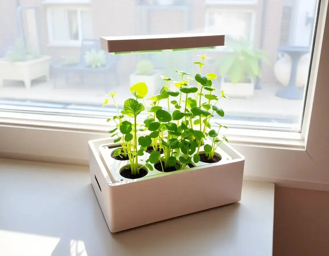 Kit per Giardino di Erbe Aromatiche da Interno