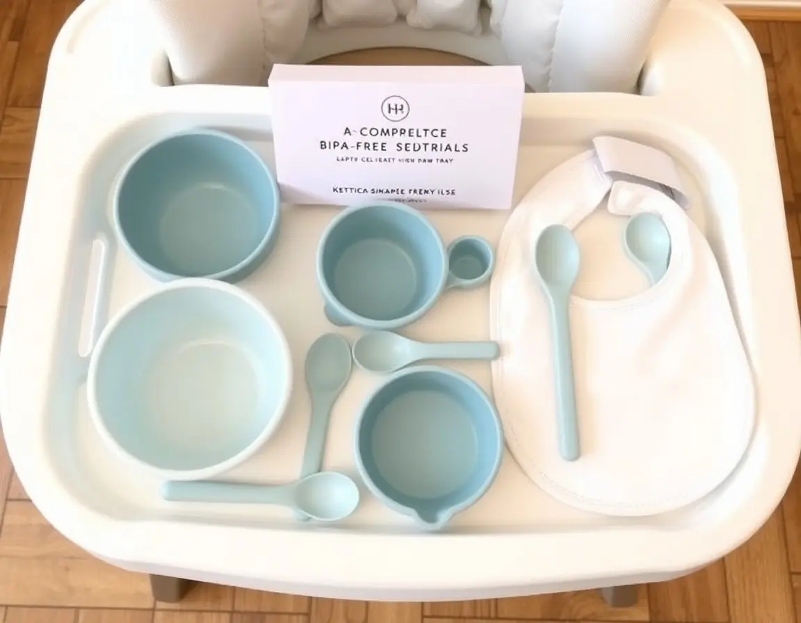 Set Pappa in Silicone Senza BPA