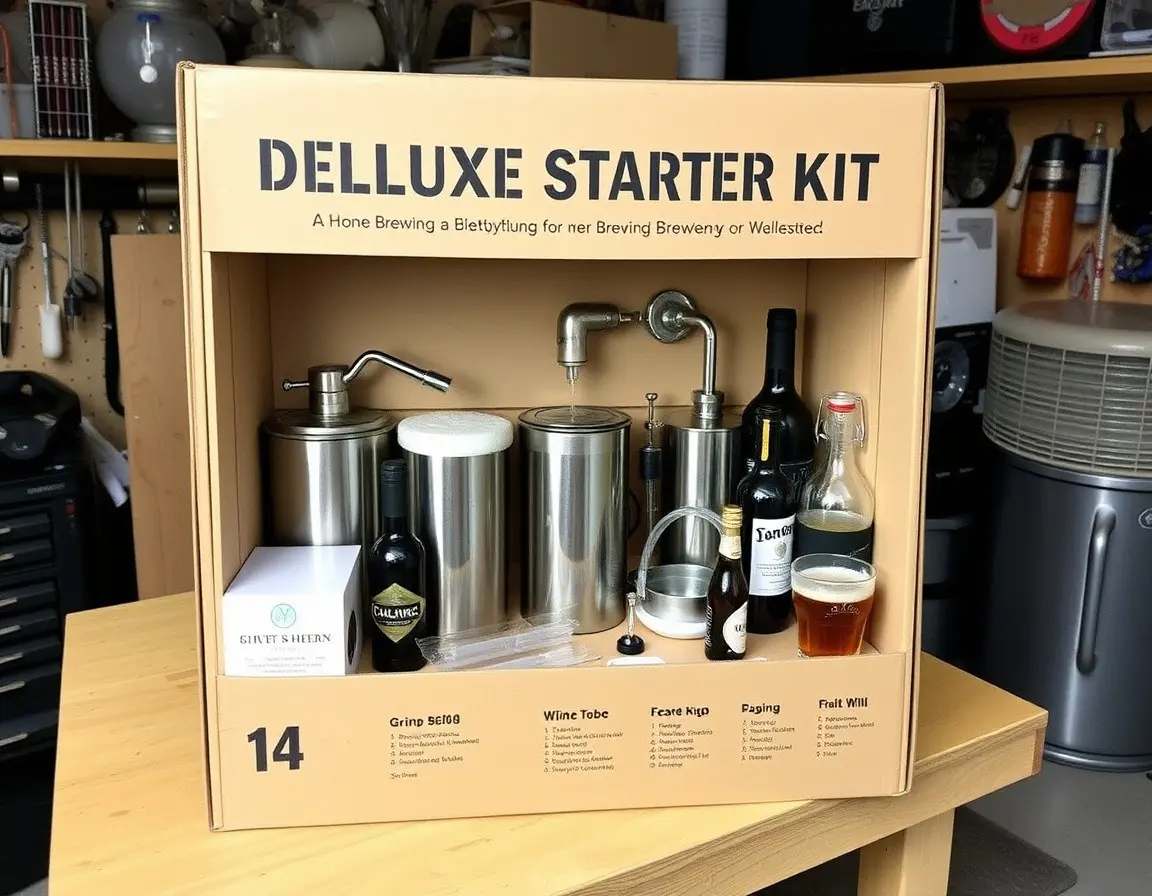 Kit Deluxe per Birra/Vino Fatto in Casa