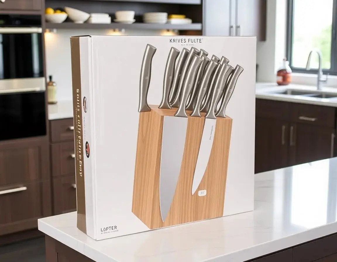 Set Ceppo di Coltelli di Alta Qualità