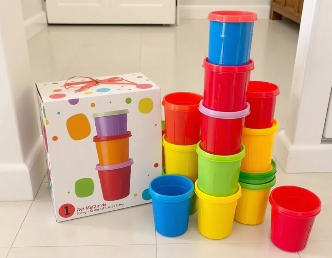 Set di Tazze Impilabili (Grandi)