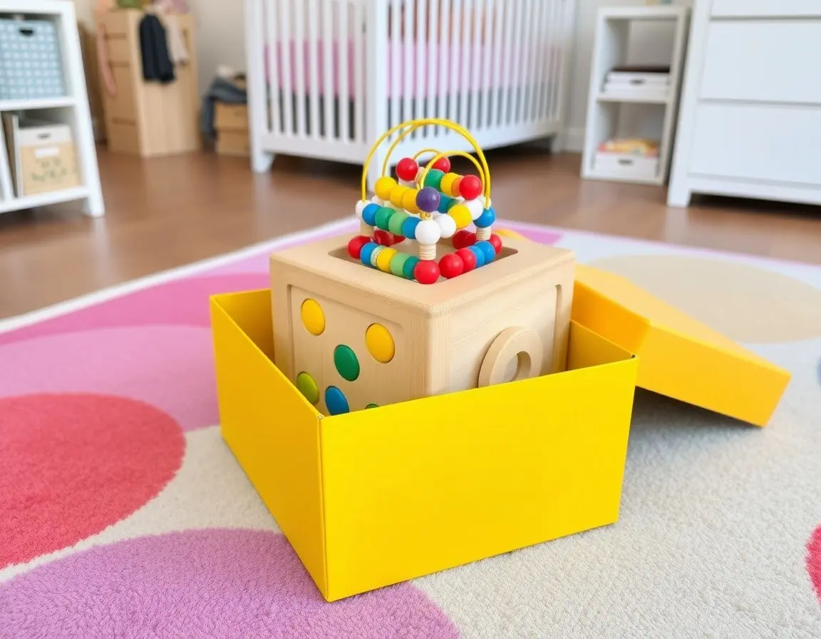 Cubo Attività in Legno