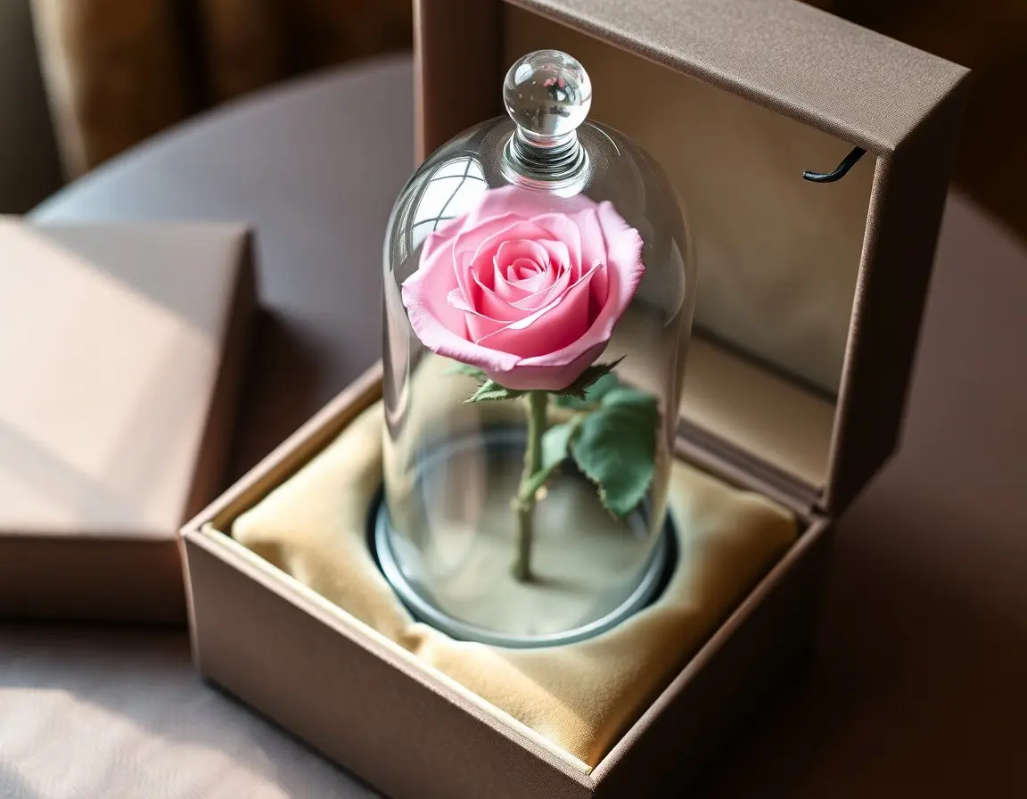 Rosa Eterna in Cupola di Vetro