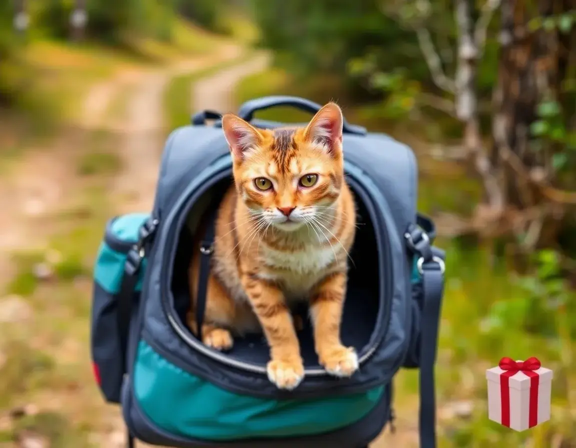 Zaino Trasportino per Gatti