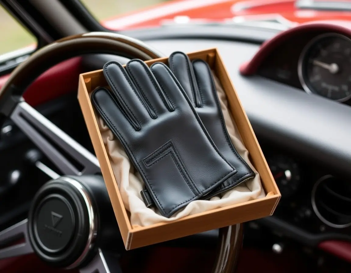 Guanti da Guida in Pelle Premium per uomo