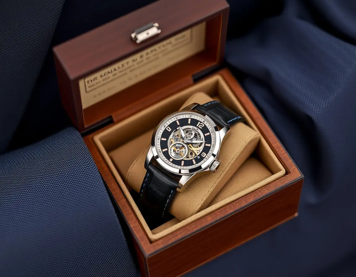 Orologio Automatico Scheletrico per uomo