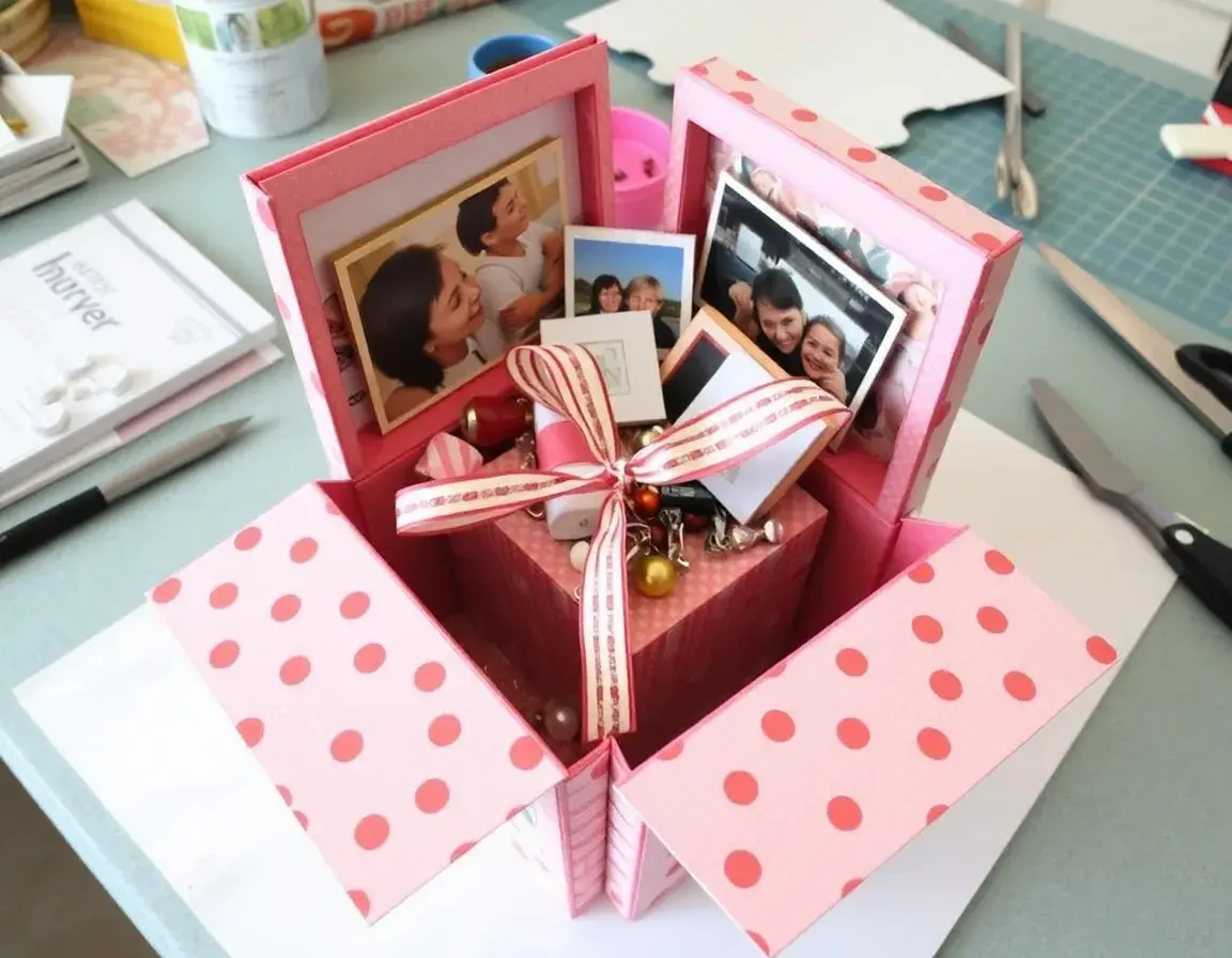 Scatola regalo esplosiva DIY