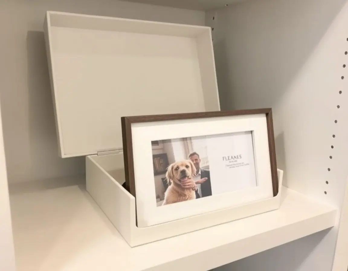 Scatola cornice foto personalizzata