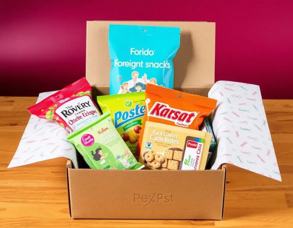 Scatola in abbonamento di snack