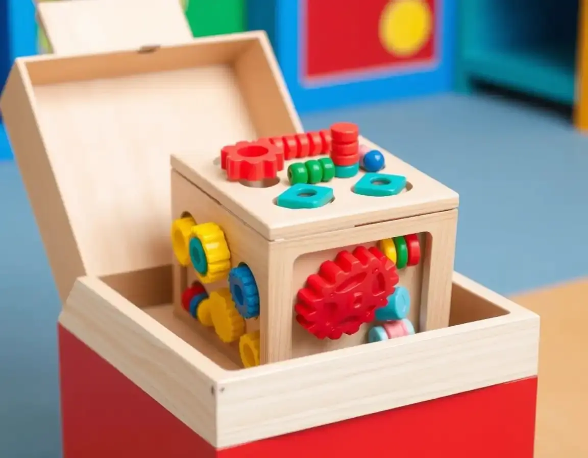 Cubo Attività in Legno