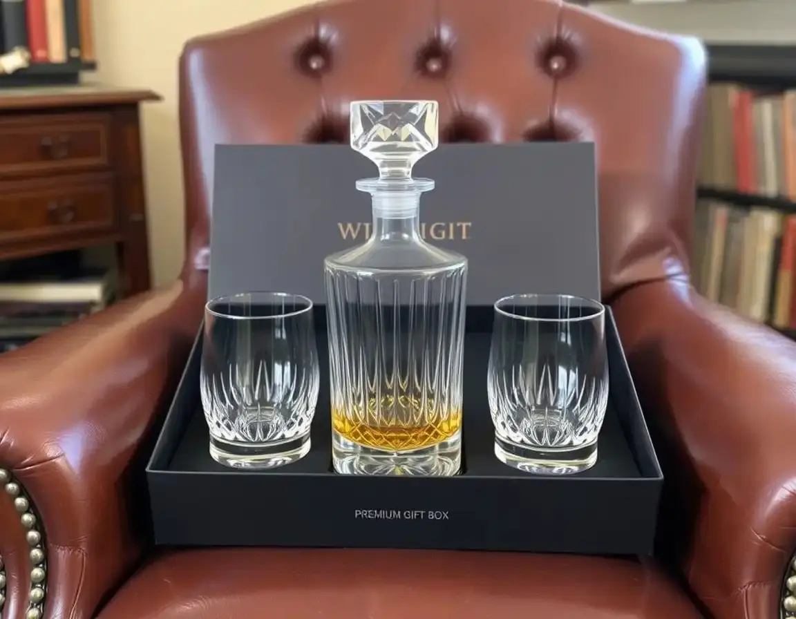 Decanter e Set di Bicchieri di Alta Qualità