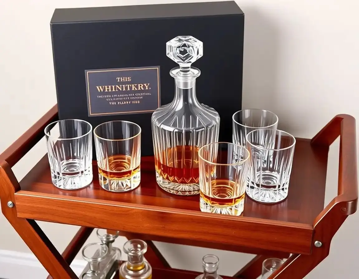 Set Decanter per Whiskey