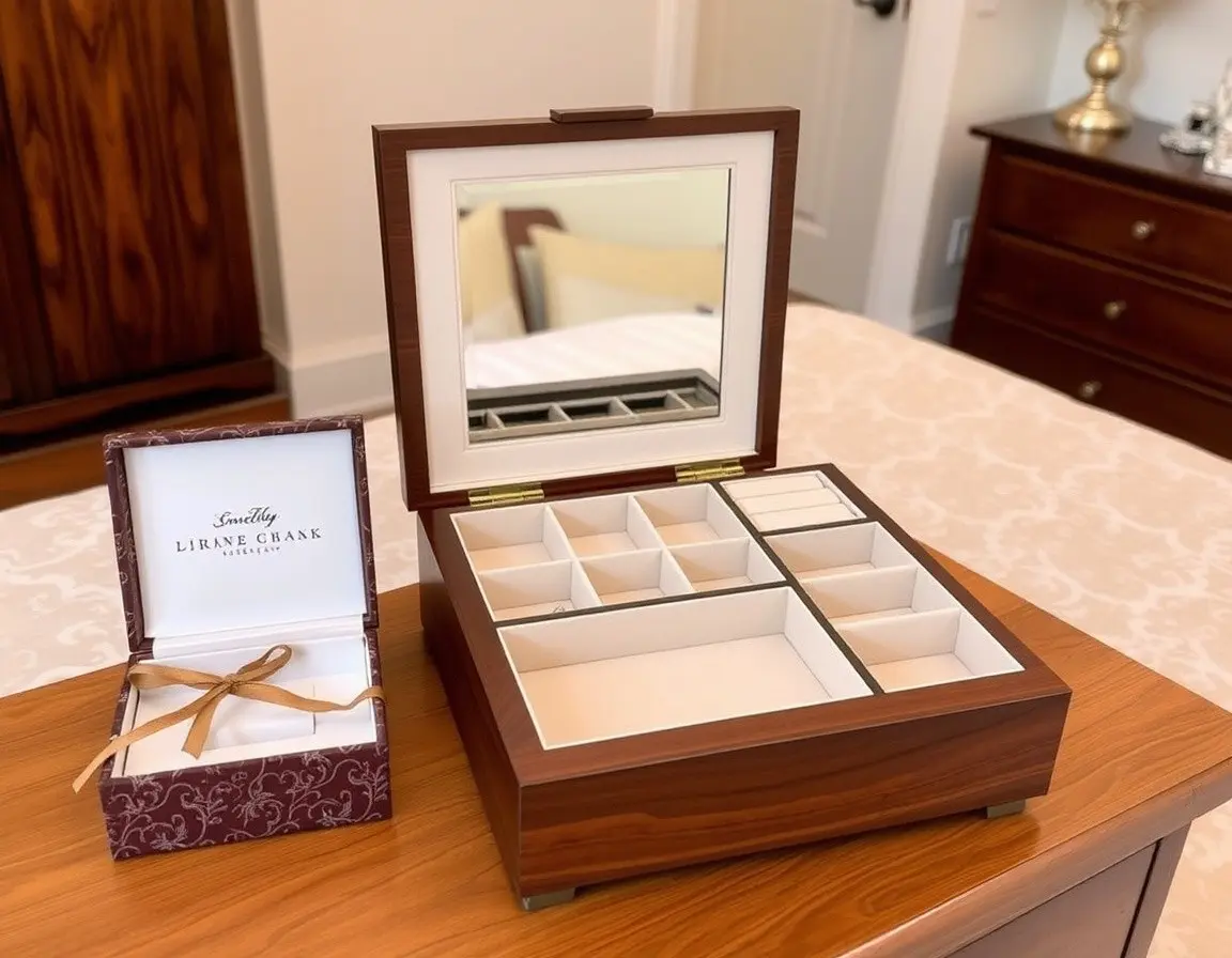 Portagioie Elegante con Specchio