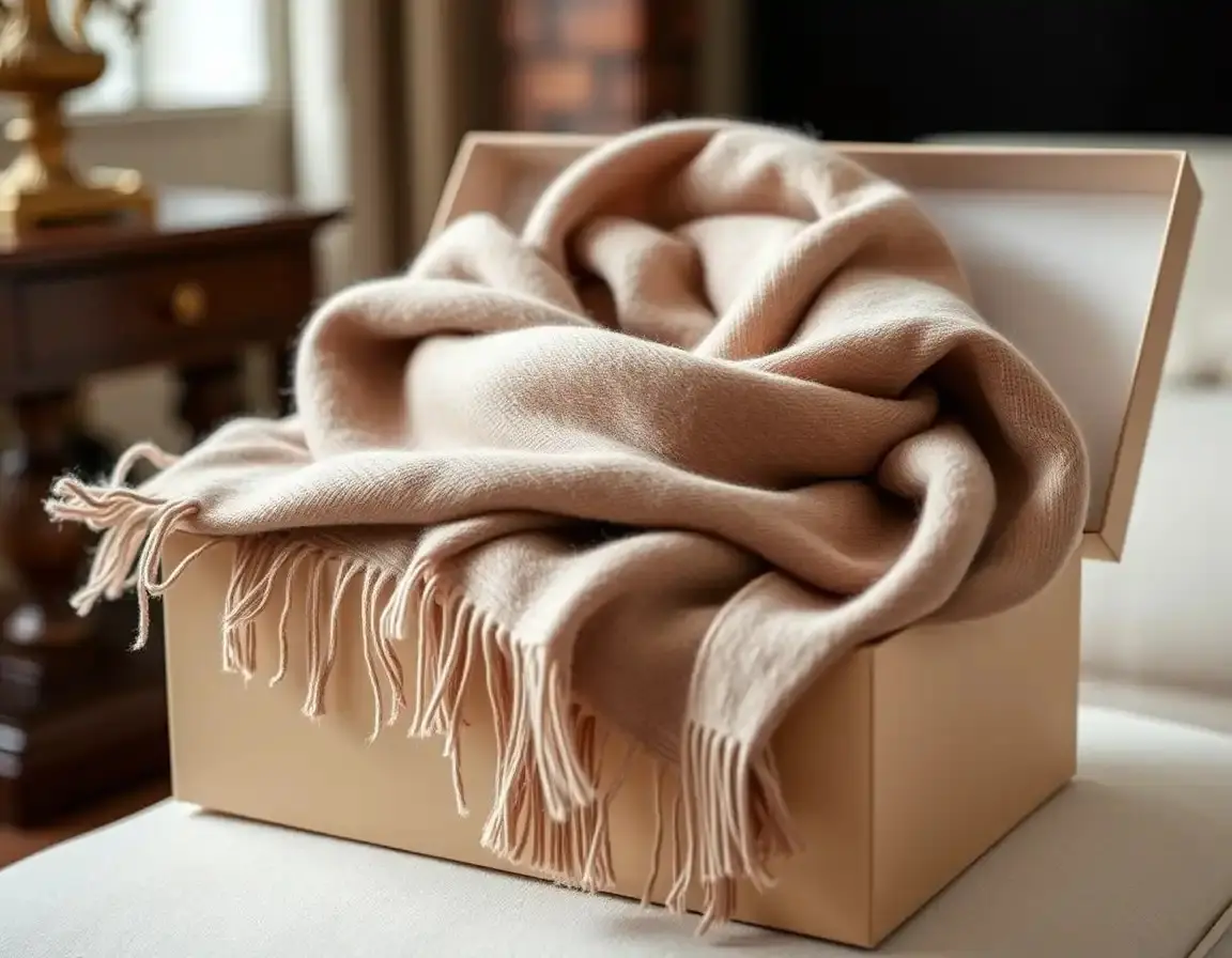 Sciarpa in Cashmere o Lana Merino