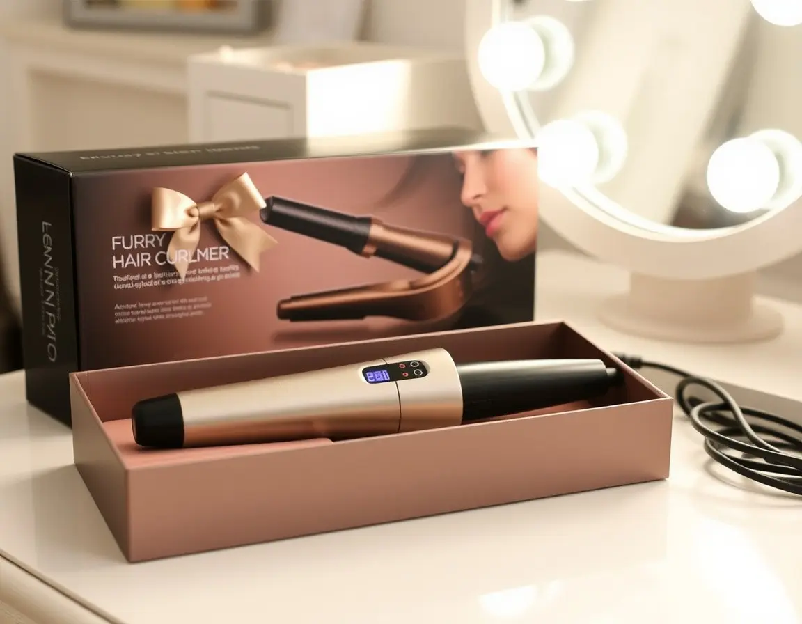 Professional Hair Styling Tool (e.g., Curler)