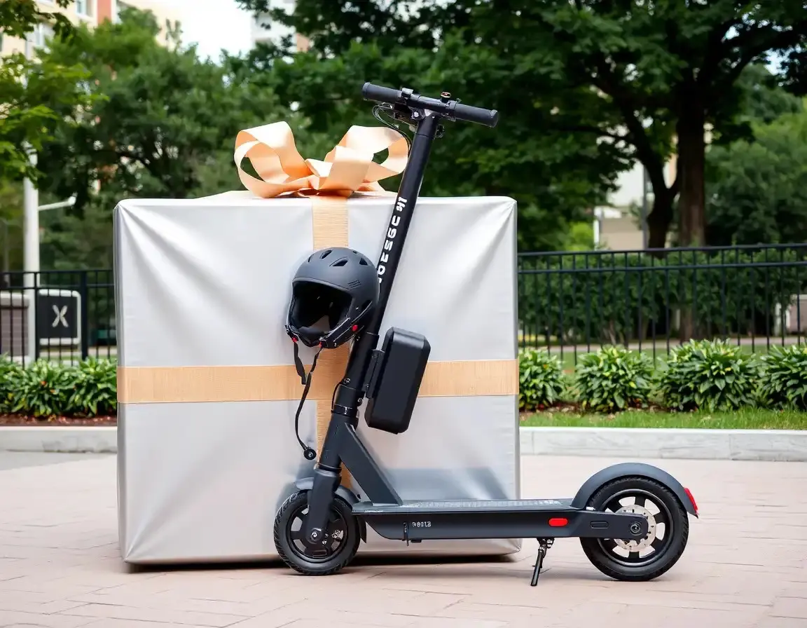 Electric Scooter or Skateboard