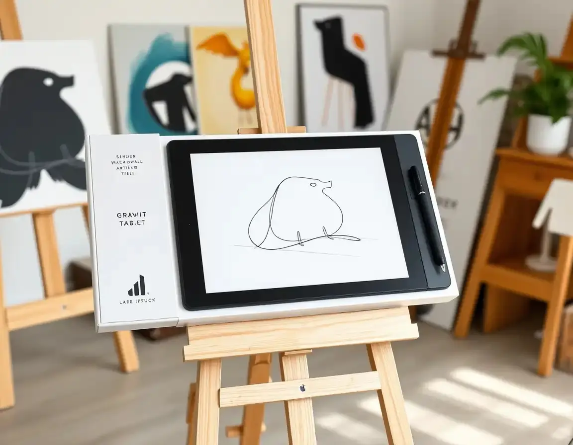 Digital Drawing Tablet with Pen