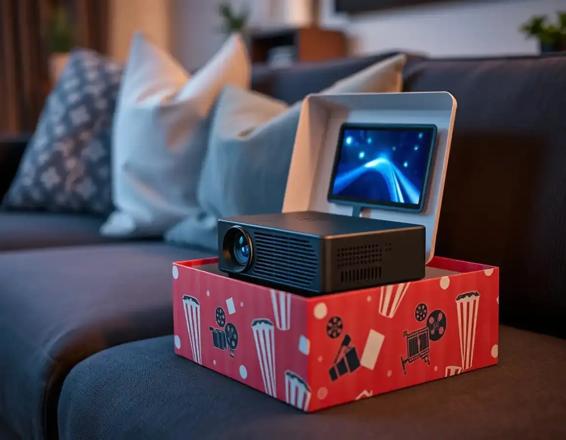 Portable Projector for Home Cinema